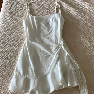 White Fox boutique bet on me mini white dress